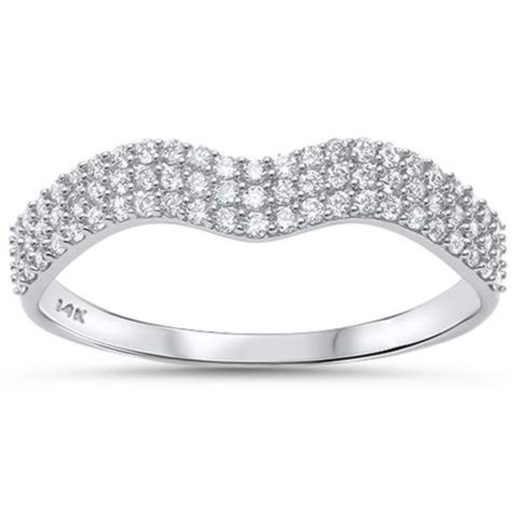 White Gold Diamond Band